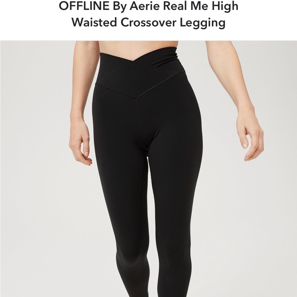 NWOT Aerie Offline Cross-Over Leggings